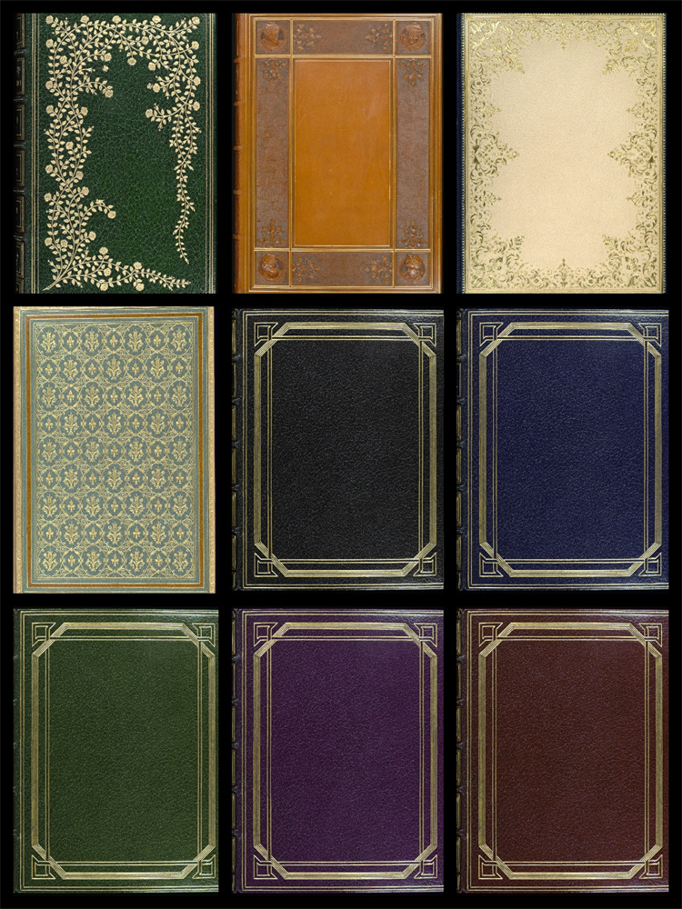 图片[7]-欧式古董复古陈旧古老书皮书脊魔法封面高清背景元素JPG图片素材-设计猿