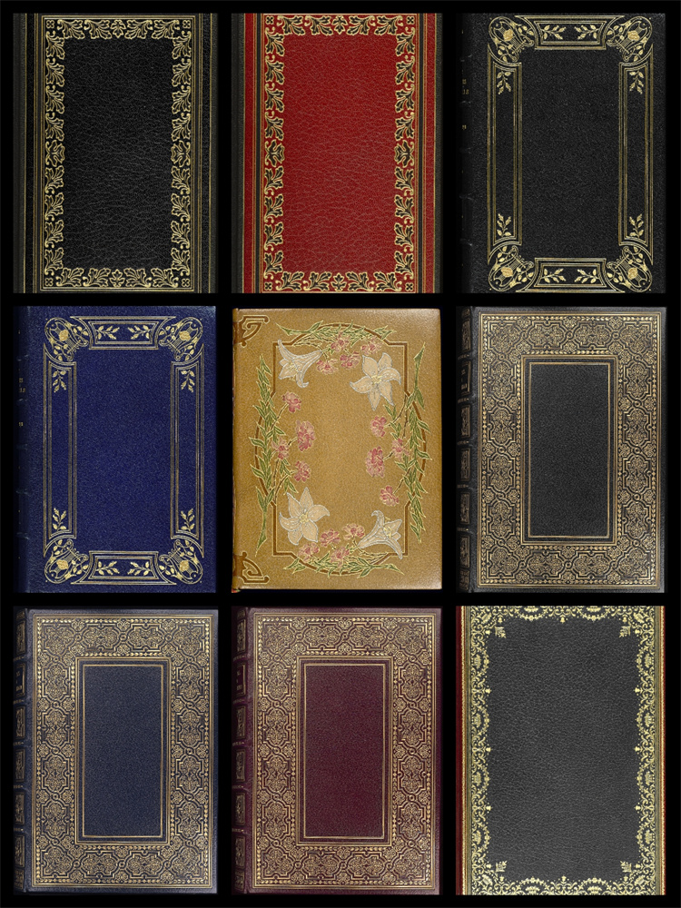 图片[9]-欧式古董复古陈旧古老书皮书脊魔法封面高清背景元素JPG图片素材-设计猿