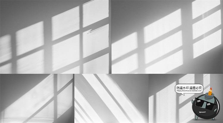 图片[4]-自然文艺光影窗框窗格阴影投影倒影背景底纹png免抠图片合成素材-设计猿