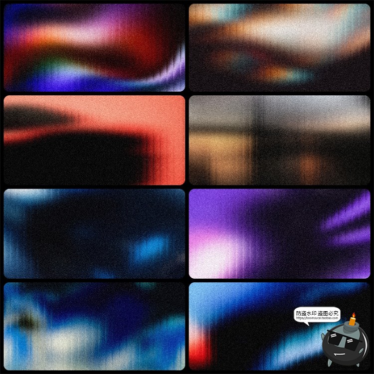 图片[8]-高清彩长虹虹色金属镀铬液体玻璃条纹纹理抽象艺术JPG背景图素材-设计猿