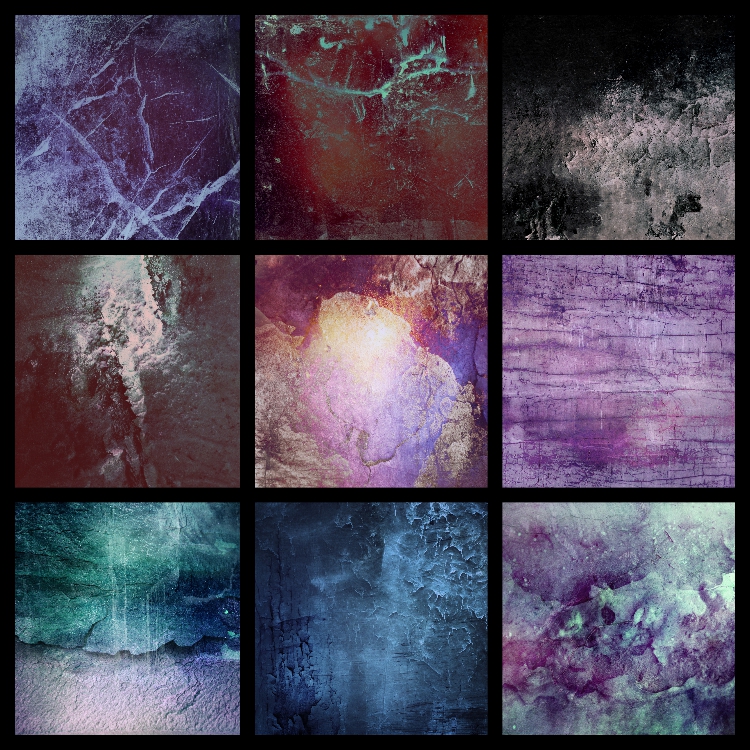 图片[15]-龟裂岩石墙壁色彩背景彩色溶图底纹纹理高清晰JPG图片PS设计素材-设计猿