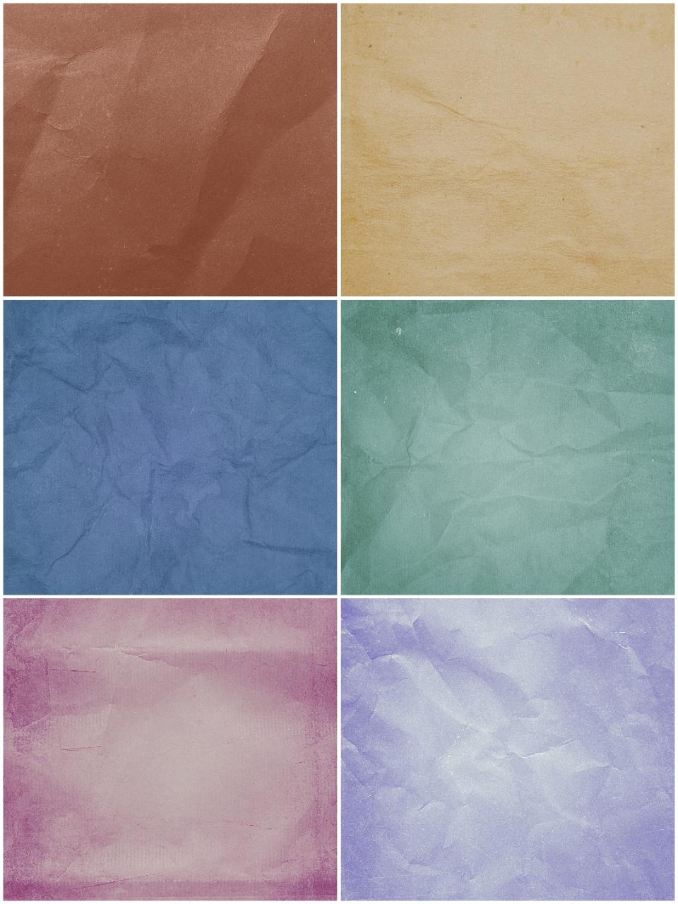 图片[8]-褶皱折痕效果旧纸张纹理纸面背景纹理高清设计师合成JPG图片素材-设计猿