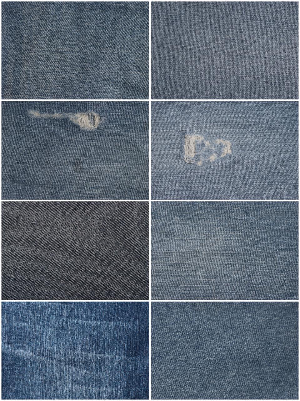 图片[1]-高清牛仔裤布纹JPG图片质感材质面料纹理背景设计美工合成PS素材-设计猿