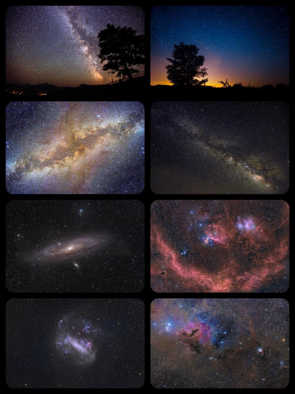 图片[9]-星夜空星光星云太空宇宙银河自然风景合成JPG高清图片背景PS素材-设计猿