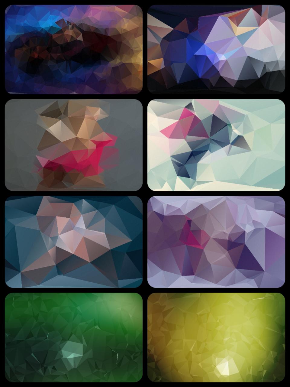 图片[6]-PS晶体多边形几何背景菱形色块炫酷背景高清美工海报JPG图片素材-设计猿