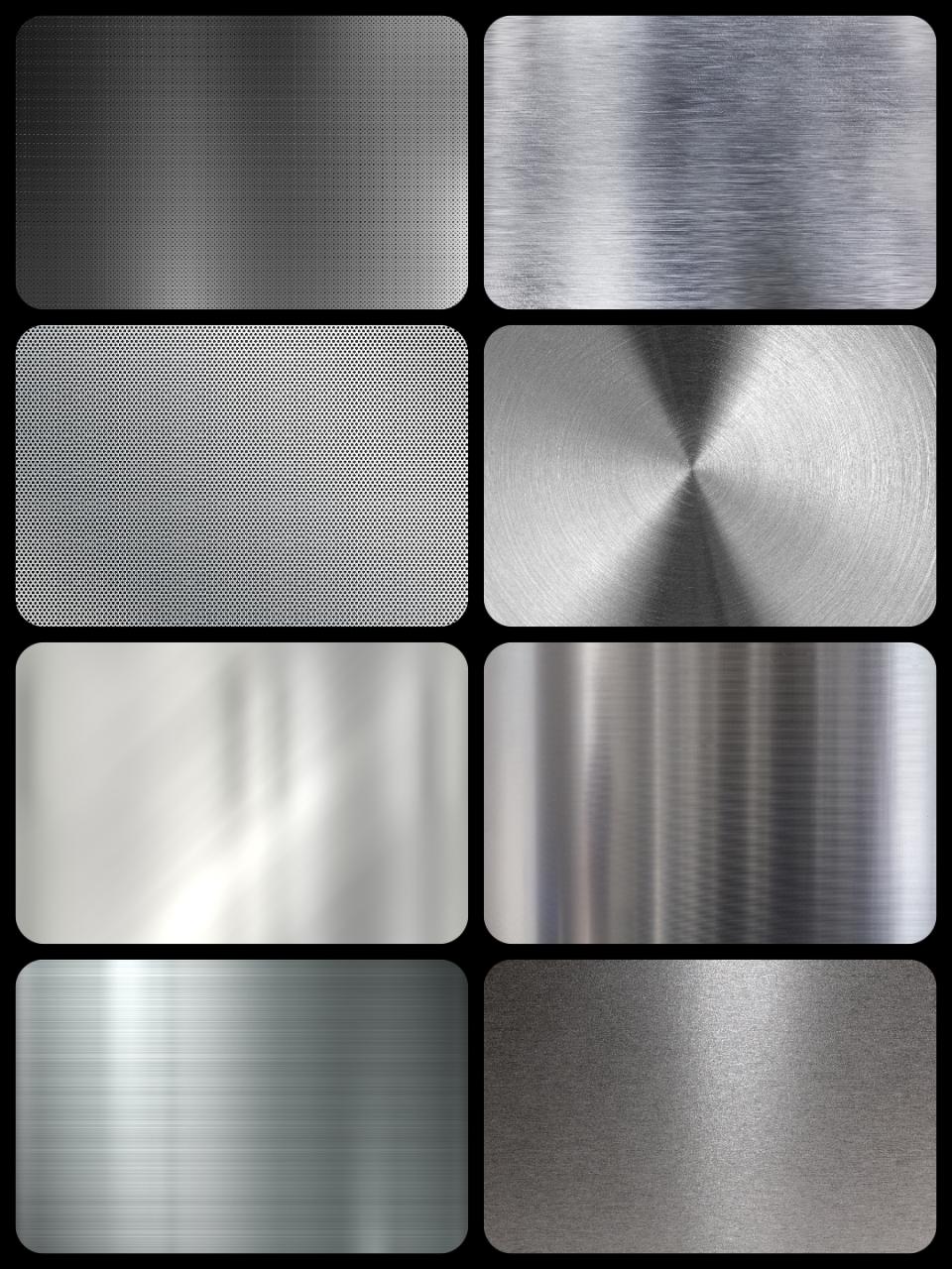 图片[2]-金属铁抛光拉丝箔磨砂金属质感纹理高清背景PS设计素材JPG图片-设计猿