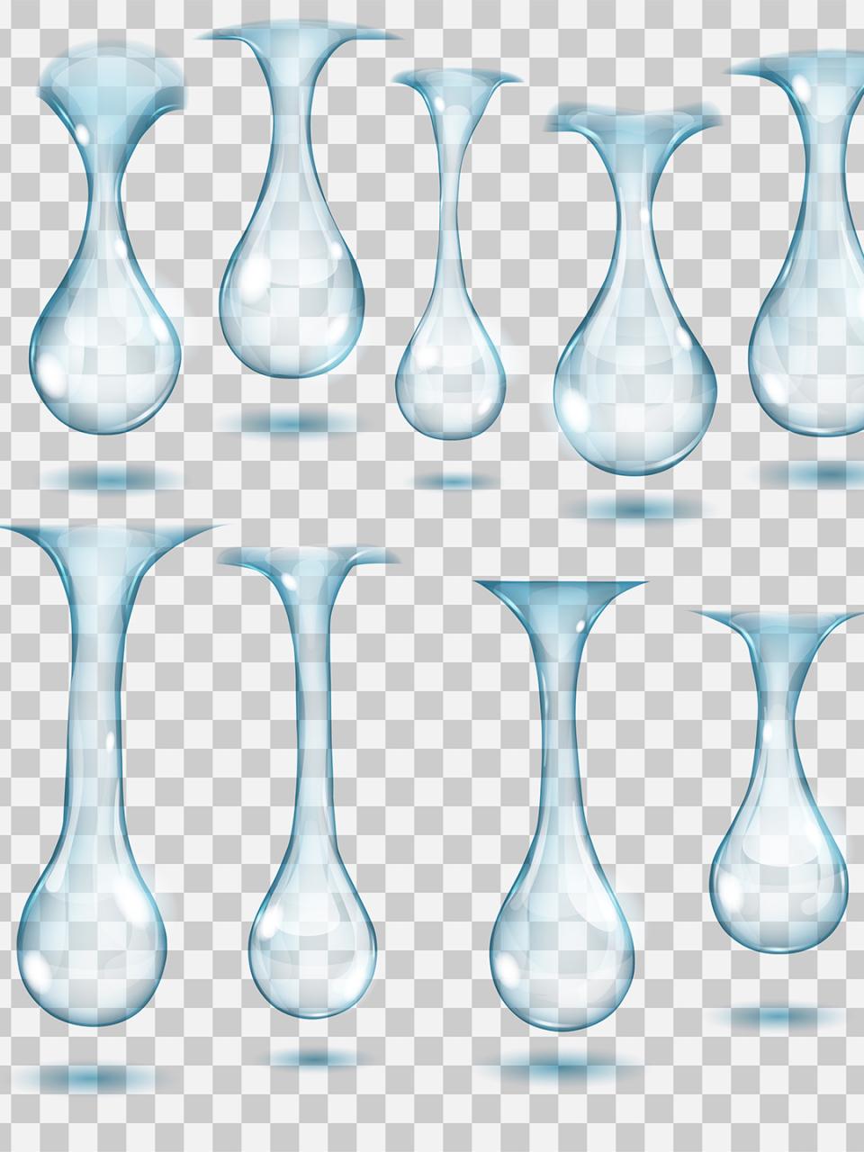 图片[1]-矢量水滴水珠飞溅溅射矿泉水瓶杯子图案广告背景AI设计矢量素材-设计猿