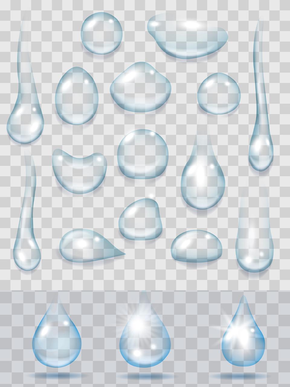 图片[3]-矢量水滴水珠飞溅溅射矿泉水瓶杯子图案广告背景AI设计矢量素材-设计猿