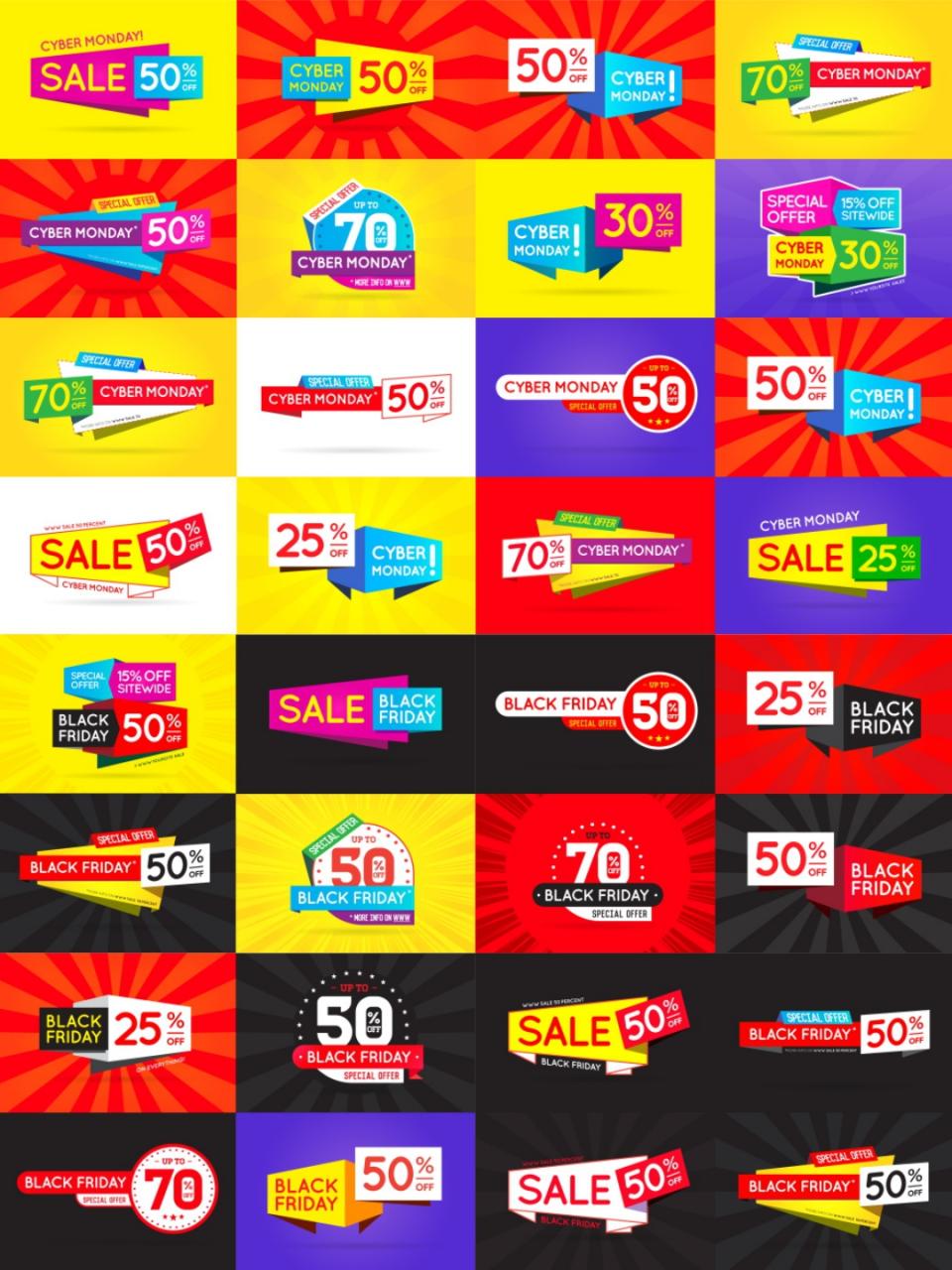 图片[3]-国外电商促销活动打折降价标志图标PNG免扣PSD源文件AI矢量PS素材-设计猿