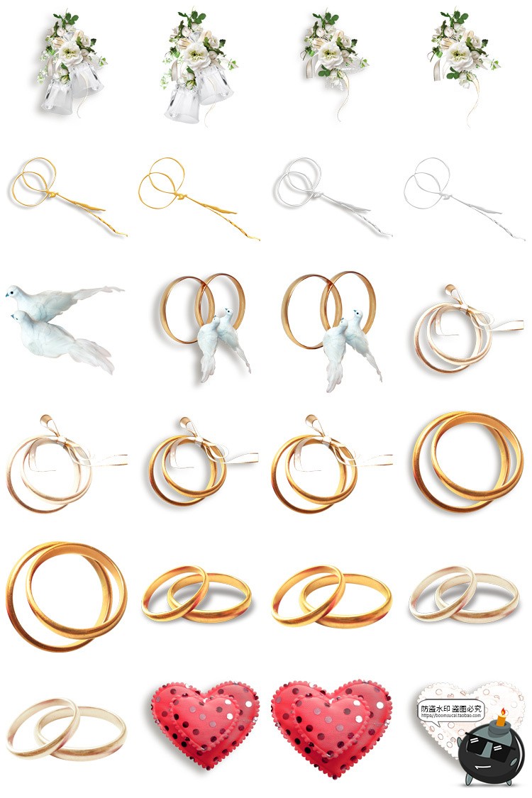 图片[8]-复古欧式梦幻白色蕾丝边框蝴蝶结拼贴剪贴画装饰PNG贴纸美工素材-设计猿