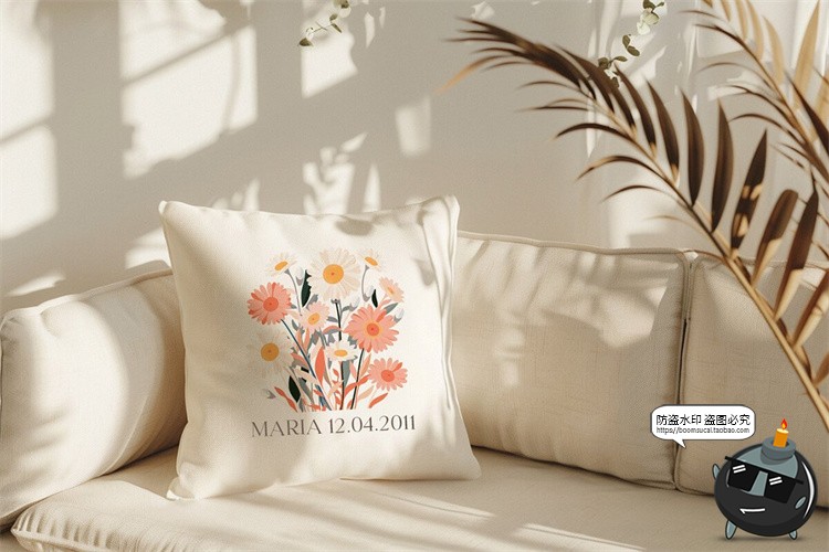 图片[5]-时尚扁平化出生月花卉植物鲜花手绘插图装饰插画AI矢量PNG素材图-设计猿