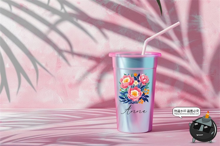 图片[7]-时尚扁平化出生月花卉植物鲜花手绘插图装饰插画AI矢量PNG素材图-设计猿