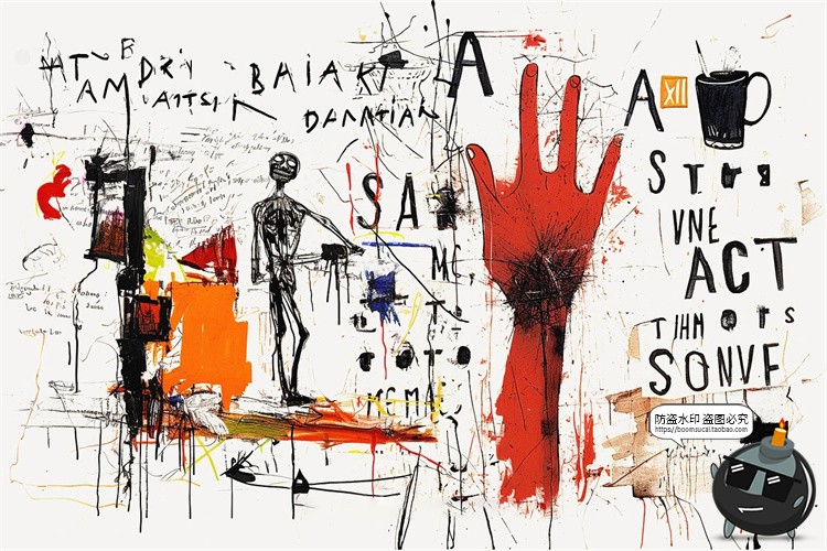 图片[4]-复古Y2K迷幻主义拼贴艺术恐怖奇幻科幻街头涂鸦剪贴画PNG免抠素材-设计猿