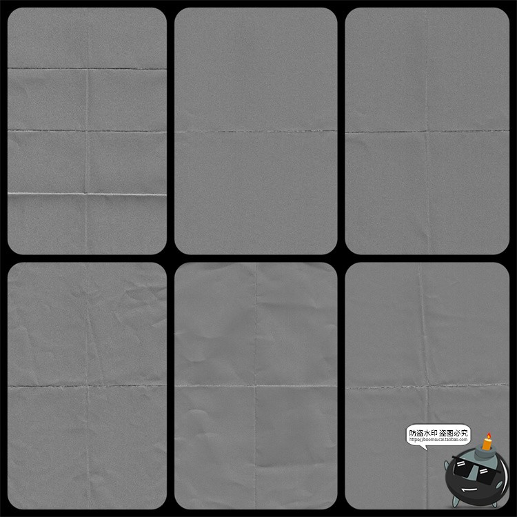 图片[5]-复古做旧粗糙褶皱折痕纹理肌理海报叠加背景图片后期合成PNG素材-设计猿