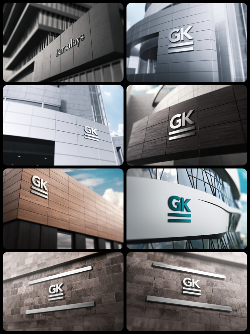 图片[3]-现代企业大高楼建筑外墙3D效果展示LOGO标志招牌贴图样机PSD模板-设计猿