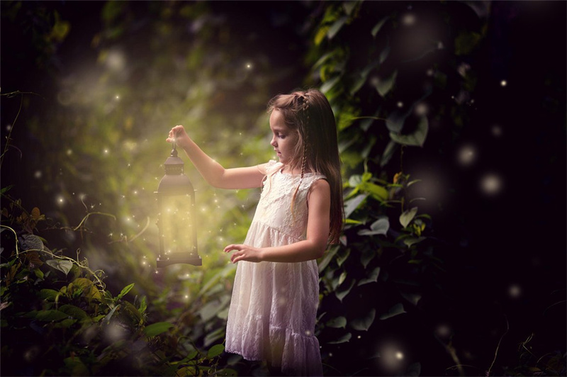 图片[5]-萤火虫夜景PSD婚纱照后期PS唯美荧光萤火光斑冲光JPG叠层素材-设计猿