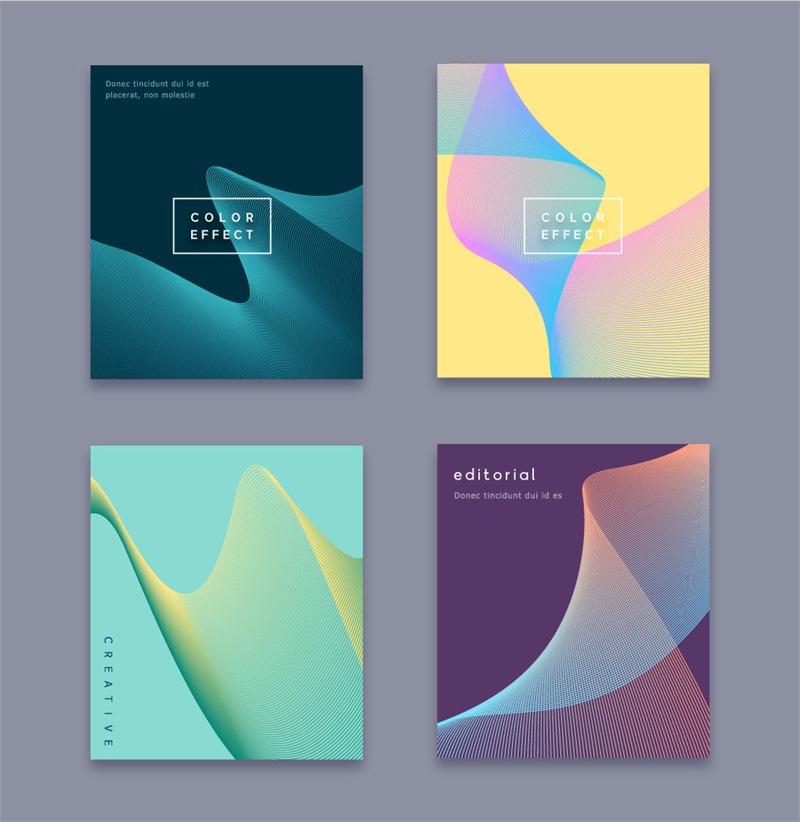 图片[11]-时尚创意彩色清新渐变蒸汽波几何抽象H5海报背景模板Ai矢量素材-设计猿