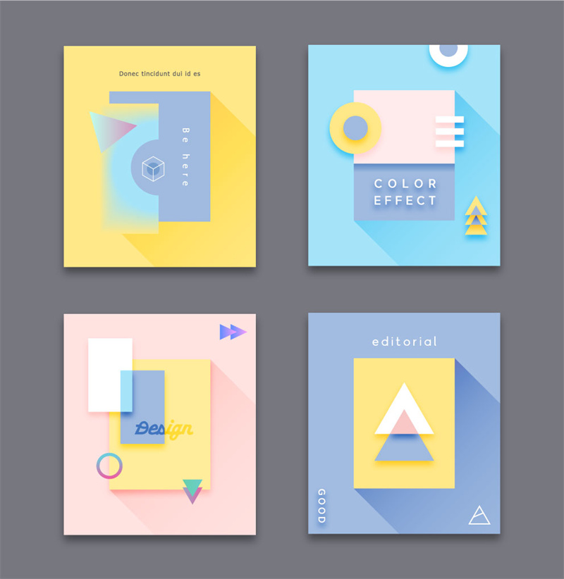 图片[14]-时尚创意彩色清新渐变蒸汽波几何抽象H5海报背景模板Ai矢量素材-设计猿