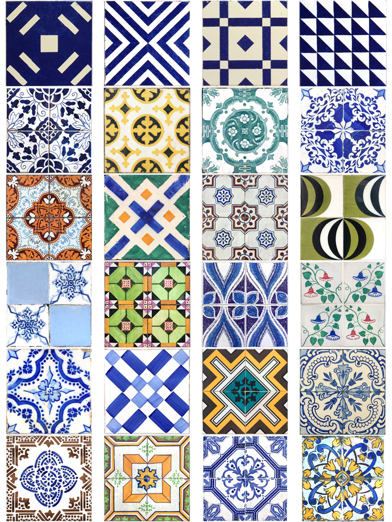 图片[2]-装修地板瓷砖陶瓷大理石地铺花纹古典图案蓝鸟JPG素材图片参考图-设计猿