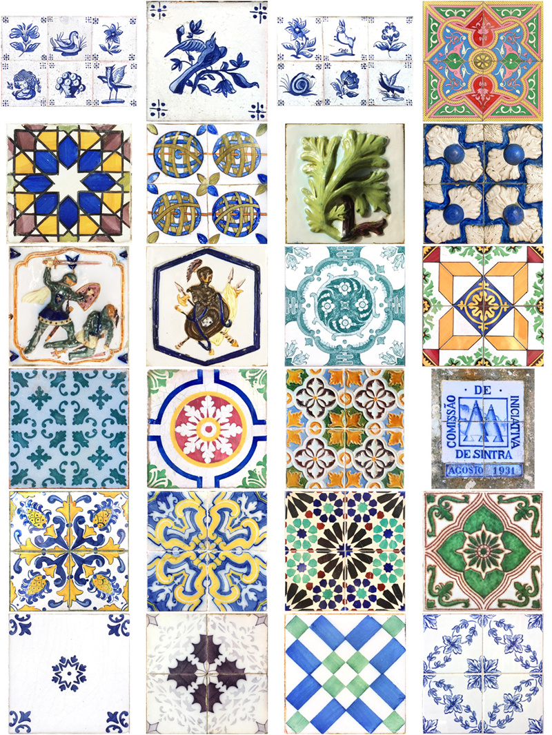 图片[3]-装修地板瓷砖陶瓷大理石地铺花纹古典图案蓝鸟JPG素材图片参考图-设计猿