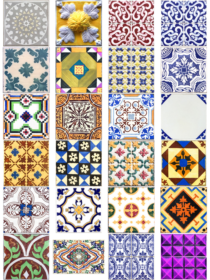 图片[6]-装修地板瓷砖陶瓷大理石地铺花纹古典图案蓝鸟JPG素材图片参考图-设计猿