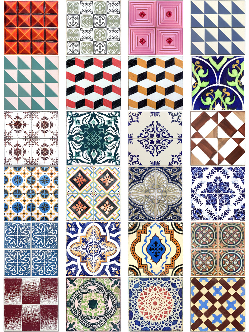 图片[7]-装修地板瓷砖陶瓷大理石地铺花纹古典图案蓝鸟JPG素材图片参考图-设计猿