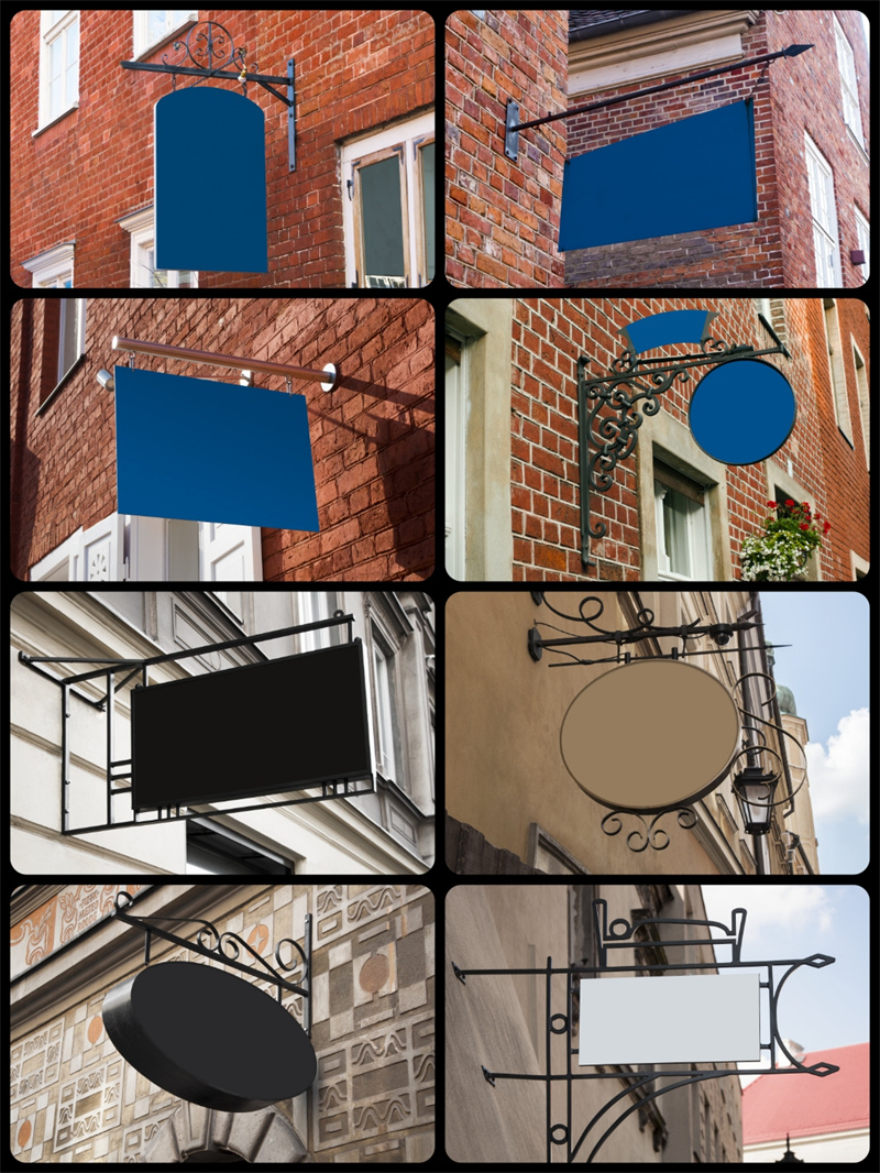 图片[4]-店铺店面户外广告牌灯箱招牌广告效果图VI样机PSD智能贴图PS素材-设计猿