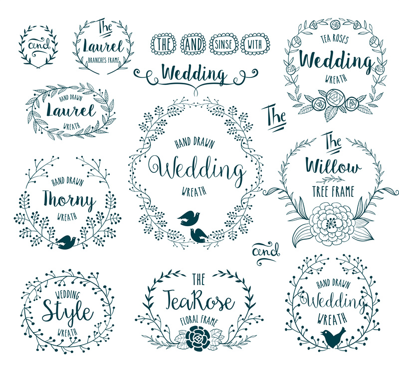 图片[8]-简约欧式复古线条边框花纹LOGO角框图标花边分割线AI矢量PS素材-设计猿