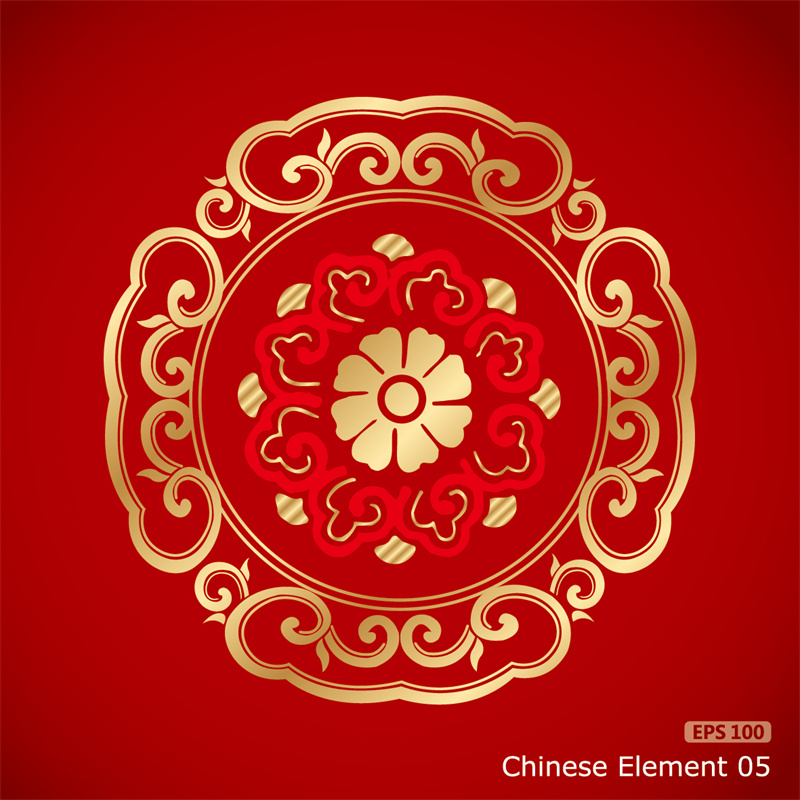 图片[6]-中国传统古典剪纸花纹图案底纹理印刷新年元素背景图AI矢量素材-设计猿