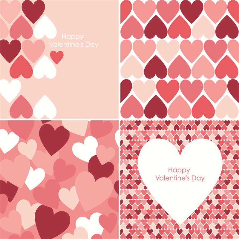 图片[5]-情人节七夕爱心鲜花花鸟卡片图案背景后期制作合成AI矢量设计素材-设计猿