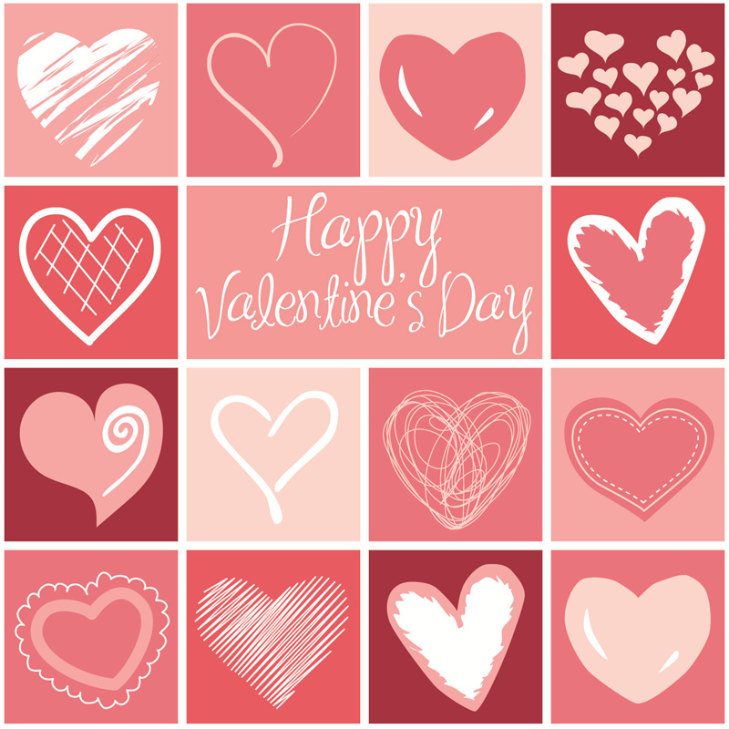 图片[8]-情人节七夕爱心鲜花花鸟卡片图案背景后期制作合成AI矢量设计素材-设计猿