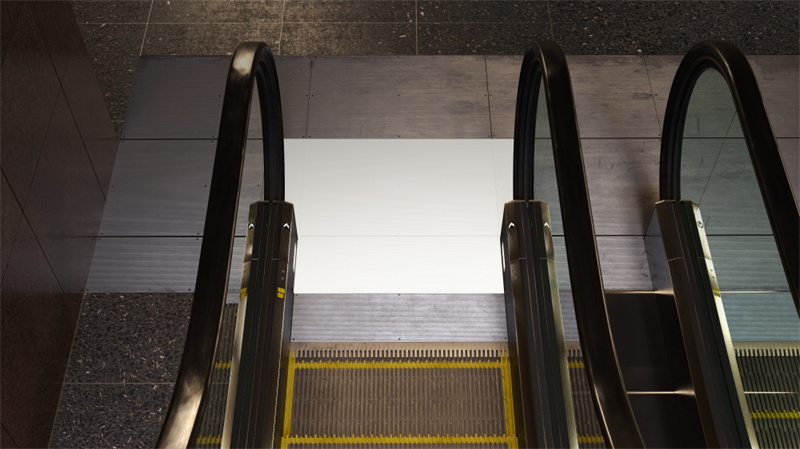 图片[2]-地铁电梯扶梯楼梯海报贴图模板样机灯箱VI广告LOGO效果图PSD素材-设计猿