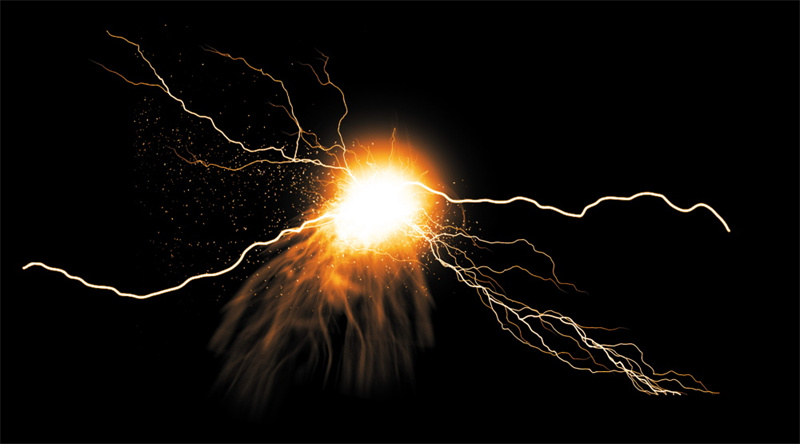 图片[3]-雷暴雨闪电光效电击火花雷电光线PNG免扣透明图片PS设计PSD素材-设计猿