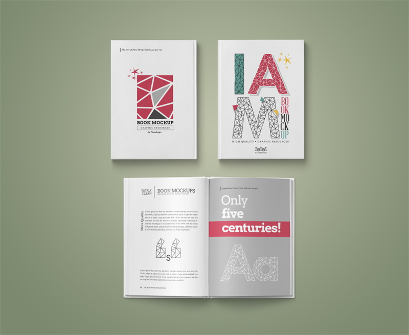 图片[6]-精装本硬皮书籍9角度书本智能效果展示图样机文创贴图PSD模板素材-设计猿