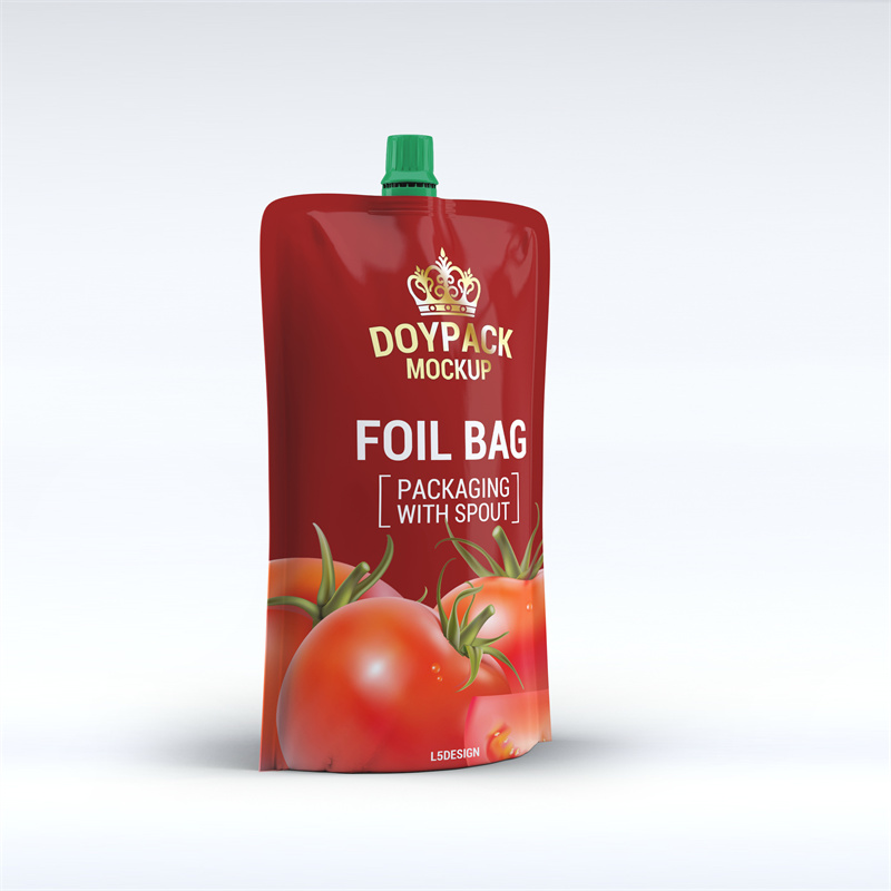 图片[3]-液体食品果冻袋装饮料袋包装袋VI品牌模板PSD智能贴图样机PS素材-设计猿