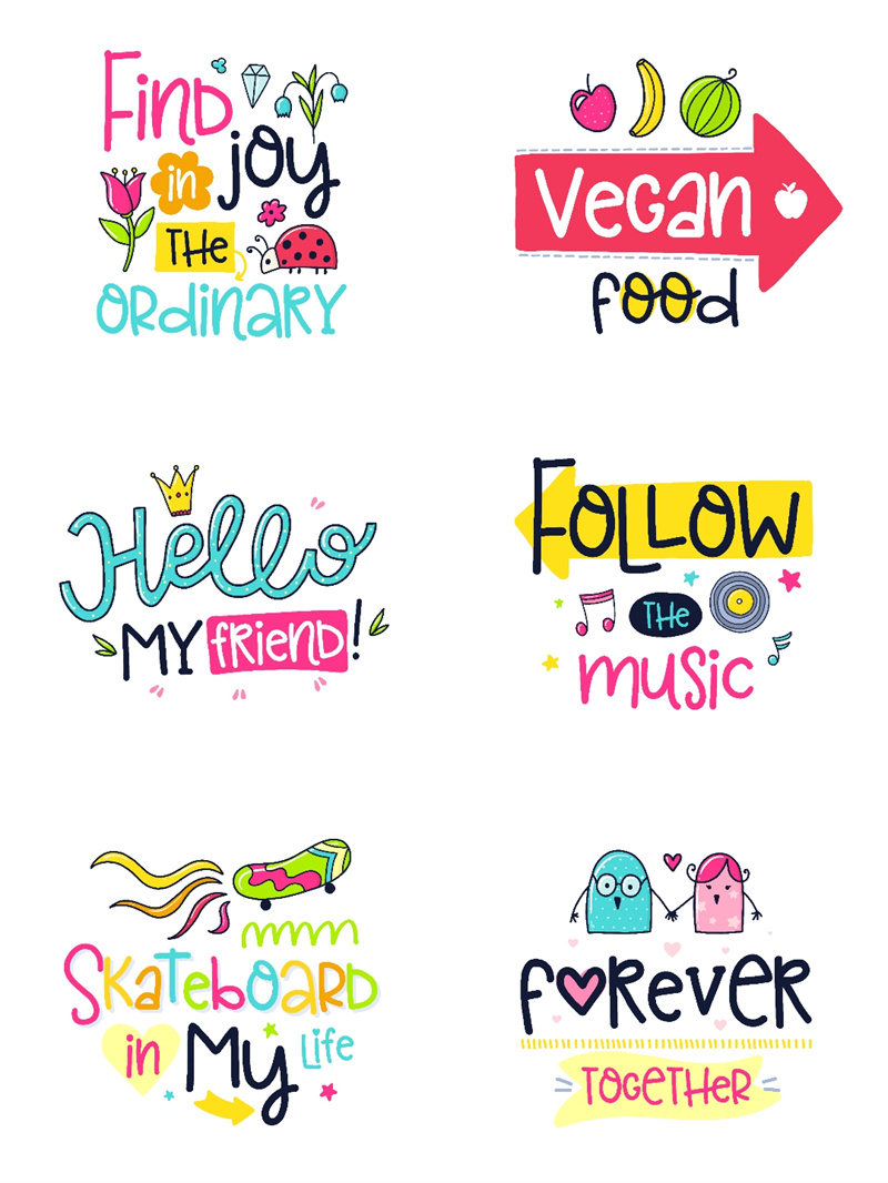 图片[5]-韩风卡哇伊卡通粉色可爱图标图案手账元素PNG免抠元素AI矢量素材-设计猿