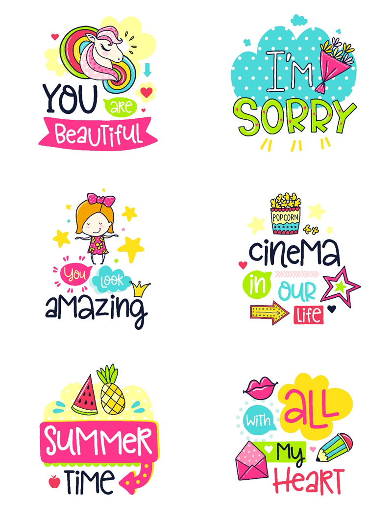 图片[6]-韩风卡哇伊卡通粉色可爱图标图案手账元素PNG免抠元素AI矢量素材-设计猿