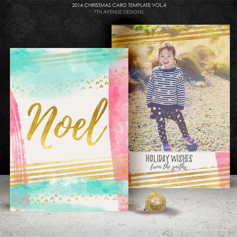 图片[4]-圣诞节冬季贺卡礼品小卡片照片明信片设计排版PSD模板PS素材合集-设计猿