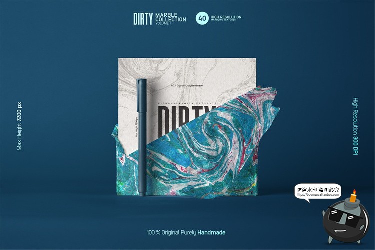 图片[7]-油彩水彩酸性颜料绘制大理石纹理封面背景图片平面JPG图片素材-设计猿