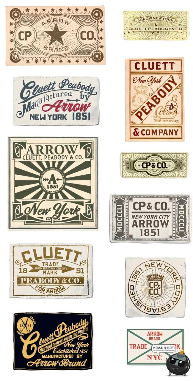 图片[2]-欧美复古怀旧方形票据拼贴纸张电子手帐PNG免抠图片饭圈美工素材-设计猿