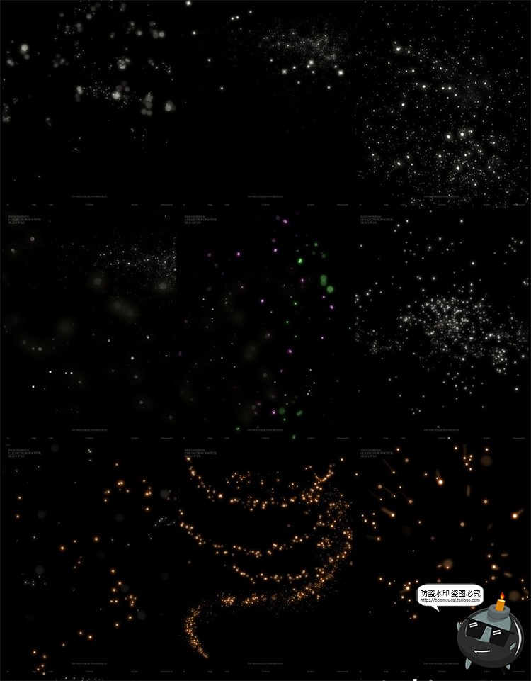 图片[3]-梦幻银河星光星空光影光斑婚纱照片特效后期合成修图模板PSD素材-设计猿