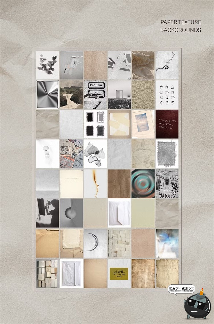 图片[5]-优雅复古时尚植物花卉生活美学抽象艺术混合拼贴PNG免抠图片素材-设计猿