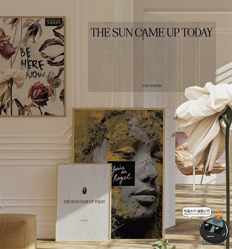 图片[10]-优雅复古时尚植物花卉生活美学抽象艺术混合拼贴PNG免抠图片素材-设计猿