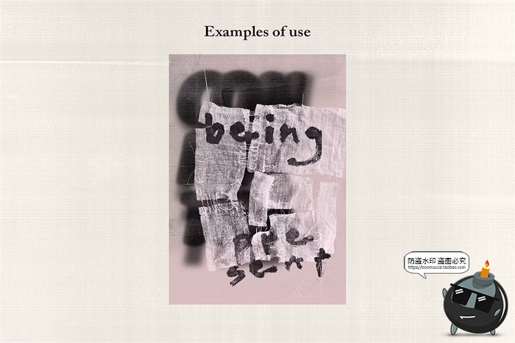 图片[9]-颓废叛逆暗黑垃圾美学潮流复古解构织物混合拼贴png免抠图片素材-设计猿