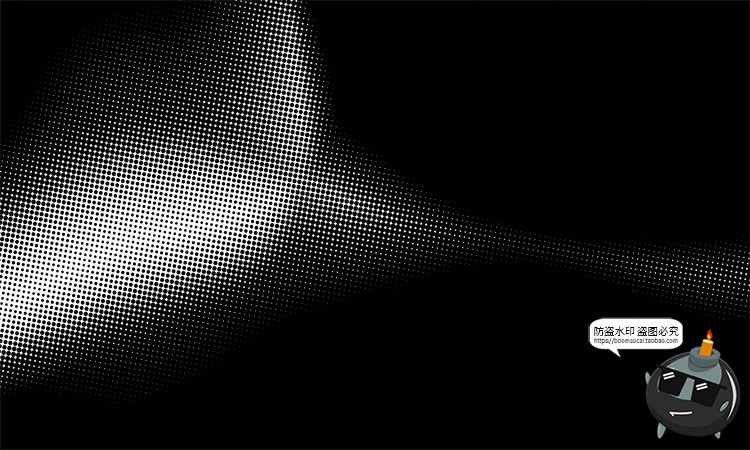 图片[3]-复古优雅抽象凌乱圆点半色调点阵纹理背景叠加覆盖PNG免抠素材图-设计猿