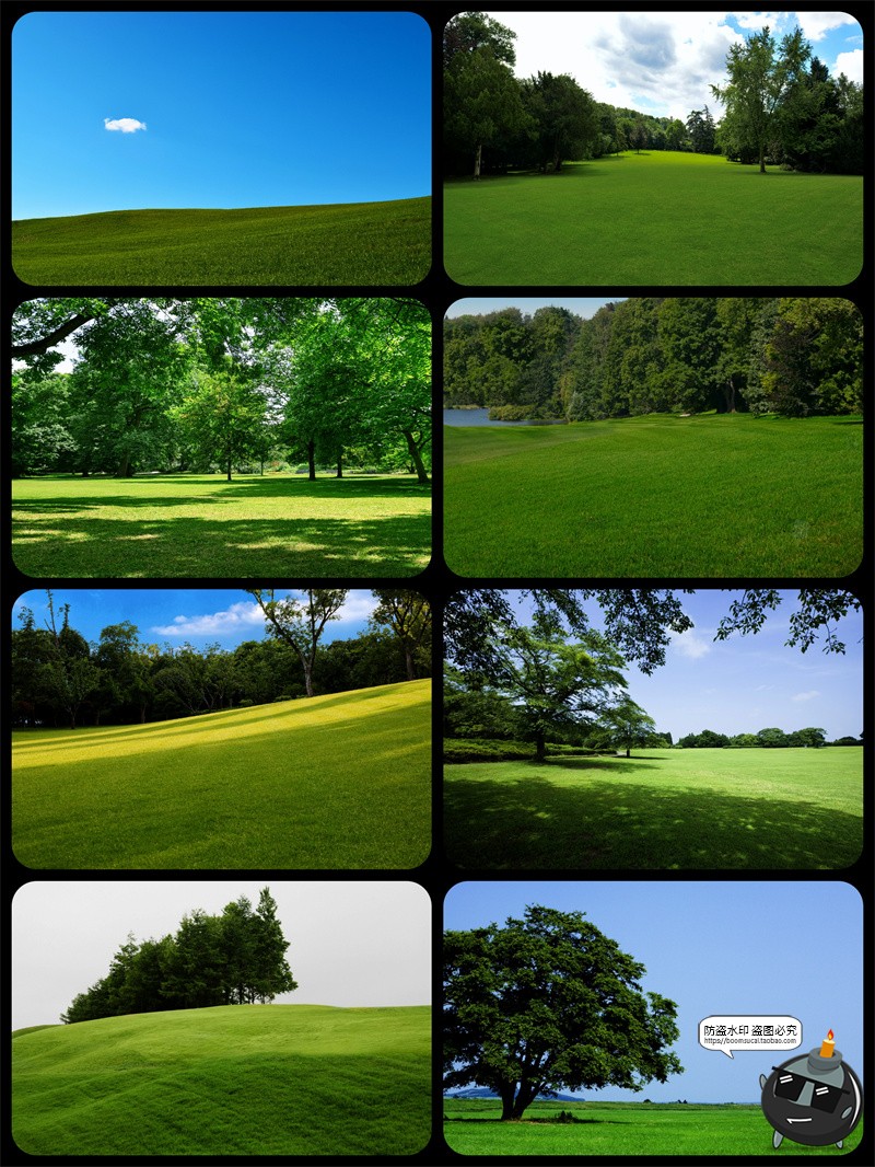 图片[5]-真实高清草坪草地草丛外景婚礼婚纱修图后期背景合成JPG图片素材-设计猿