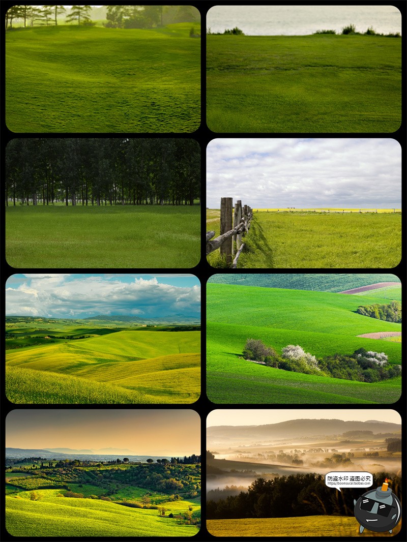 图片[7]-真实高清草坪草地草丛外景婚礼婚纱修图后期背景合成JPG图片素材-设计猿