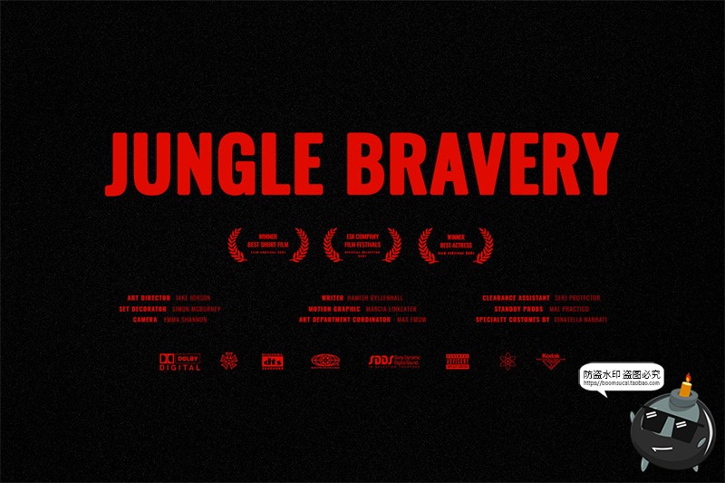 图片[8]-电影纪录片封面标题大字排版横版横屏预告片剧院海报PSD模板素材-设计猿