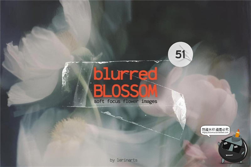 图片[1]-复古抽象艺术怀旧浪漫盛开花朵花卉花瓣鲜花模糊光晕JPG背景素材-设计猿