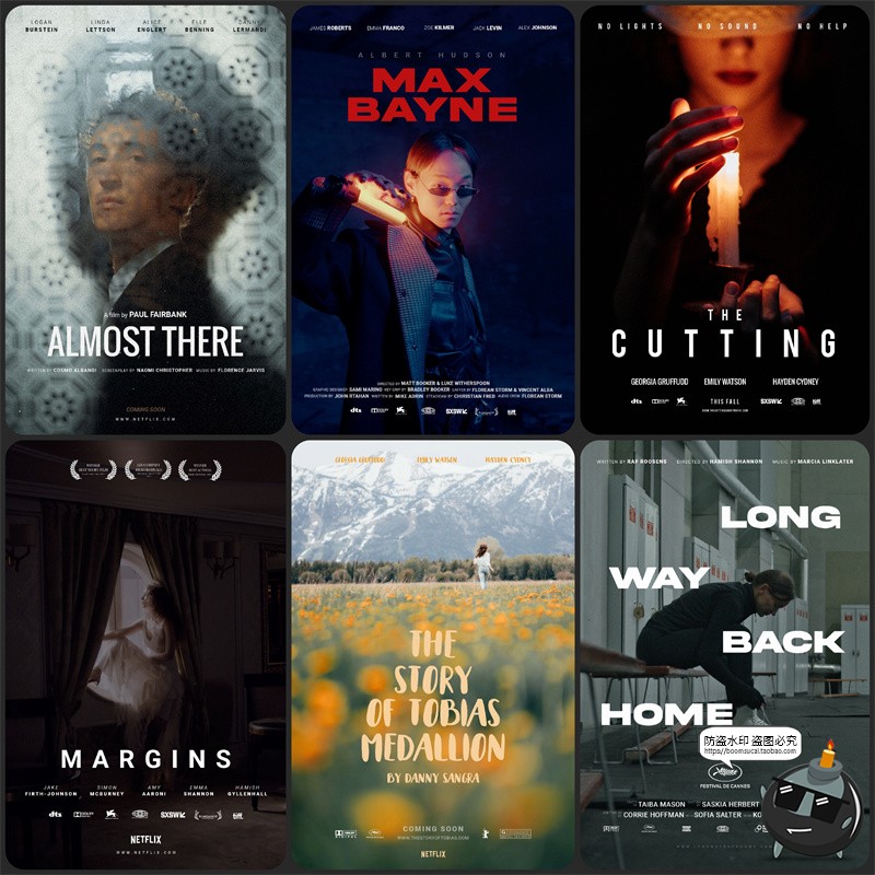 图片[3]-电影美学封面人物字幕纪录片视频预告海报文字标题PSD模板PS素材-设计猿